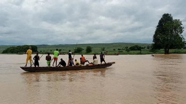 Boats are a common means of transport in Nigeria (file photo)
