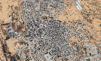 Gaza animation map