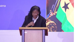 President of the Ghana Bar Association (GBA), Efua Ghartey Esq.
