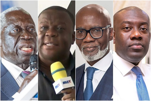 Some of the people implicated in Prof Frimpong-Boateng's galamsey report