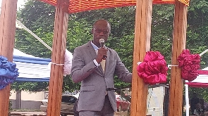 Prof Edward Appiah gave a speech at CAUC 8th congregation ceremony