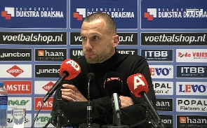 Ajax coach, John Heitinga