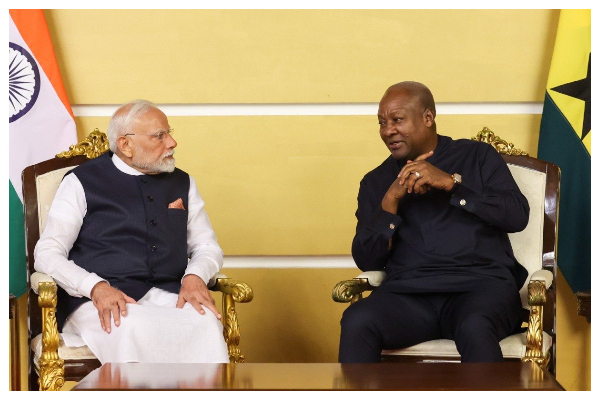 'Our friendship is sweeter than your famous sugar loaf pineapple' – Indian PM Modi to Ghana