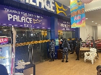 Some branches of the Palace Mall in Accra have been shut down