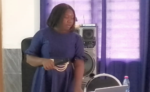 Esther Hammond, Acting Oti Regional Director, Department of Gender, Children, Social Protection
