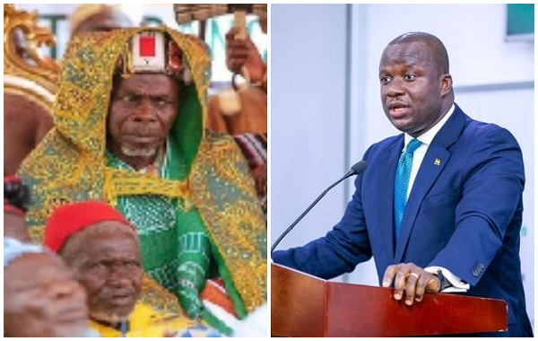 Yagbonwura bars lands minister Jinapor from all palaces in Gonja