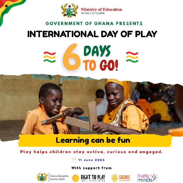Ghana marks International Day of Play as govt scales play-based learning in all public kindergartens