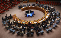 emen’s Ambassador Abdullah Al-Saadi speaks at a UN Security Council meeting