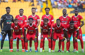 The squad of Kumasi  Asante Kotoko