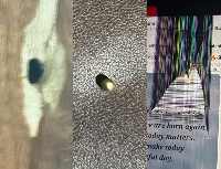 The stray bullet hit the ceiling of Charles McCarthy
