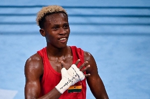 Olympic bronze medalist, Samuel Takyi