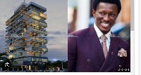 The No.1 Osu Oxford street hotel and Nana Kwame Bediako, popularly known as Cheddar