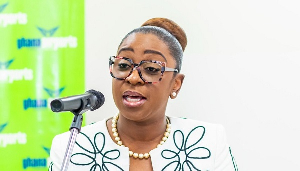 Yvonne Nana Afriyie Opare the Managing Director of GACL