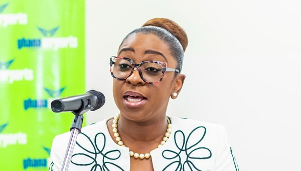 Yvonne Nana Afriyie Opare the Managing Director of GACL