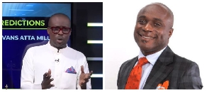 Paul Adom Otchere and Rev Kusi Boateng