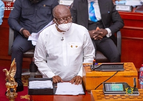 The E-levy was contained in the 2022 budget delivered by Ken Ofori-Atta