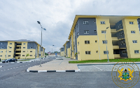 Police barracks built by the Akufo-Addo government