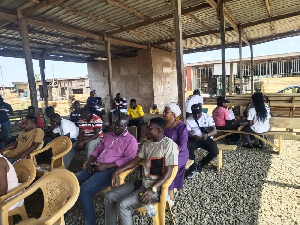 Participants at the awareness clinic GAMA