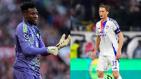 Andre Onana (L) and Matic (R)
