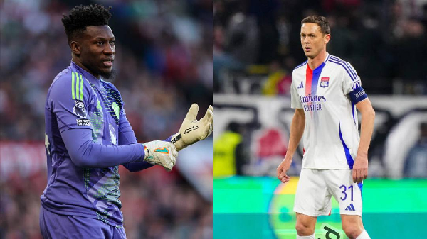 Andre Onana (L) and Matic (R)