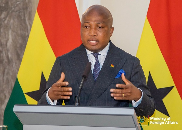 Samuel Okudzeto Ablakwa is the Minister of Foreign Affairs