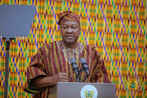 John Dramani Mahama is the President of Ghana
