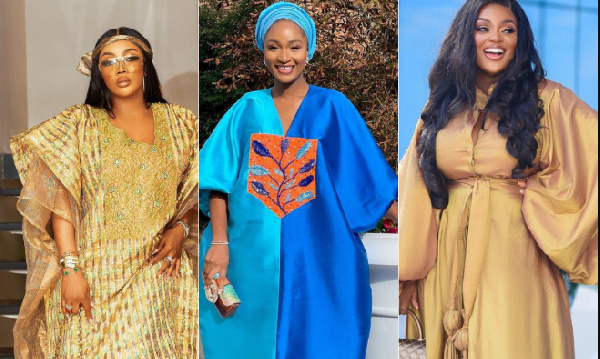 These female celebrities stylishly rocked their boubou outfits