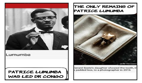 Patrice Lumumba, Former Prime Minister of DR Congo