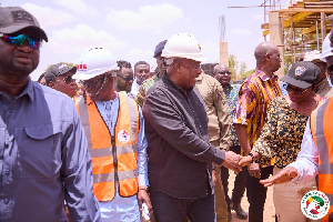 President Mahama Applauds Rapid Progress On Tamale'