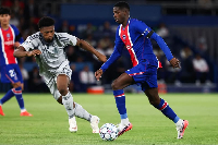 Rahim Ibrahim made his Champions League debut against PSG