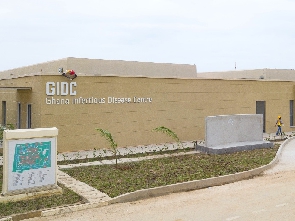 A photo of the Ghana Infectious Disease Centre