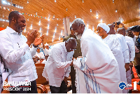 This appeal came during a visit by Dr Bawumia and his team to the prophet’s church