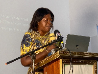 Minister for Science, Technology, and Innovation, Ophelia Mensah Hayford