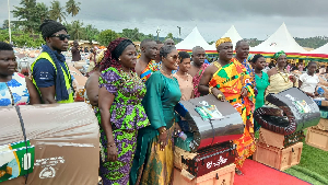 The MP advised the beneficiaries to take their academic work seriously