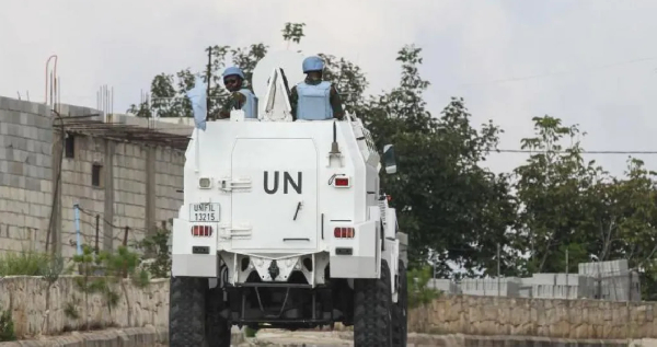 More than 600 Ghanaian soldiers are serving with the UN in Lebanon (file photo)