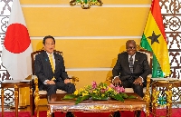 President Nana Addo Dankwa Akufo-Addo and Japan Prime Minister