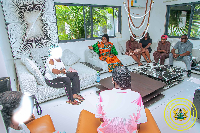 Gender Minister visits Nana Akua Addo