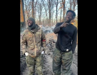 Ghanaian fighting for the Russian army against Ukraine
