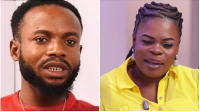 Prophet Roja (L) says Oheneni Adazoa (R) will give birth to twins in 2027