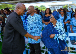 PHOTOS: President Mahama leads tributes at funeral of Ambassador Victor Gbeho