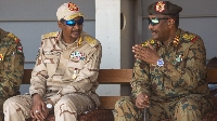 RSF leader Hamdan Dagalo and Sudan army chief Burhan