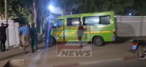 TV3 reports that three passengers sustained serious injuries during the accident