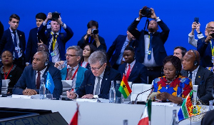 Veep represents Ghana at Democracy Summit in Barcelona