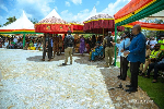 President Mahama commissions two CHPS compounds at Ahyiaem and Nsuapemkrom