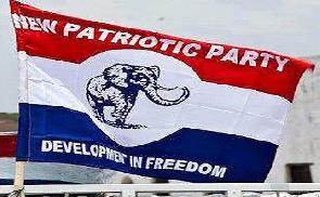 File photo: NPP flag