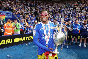 Fatawu Issahaku won the Championship with Leicester City