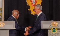 President Nana Addo Dankwa Akufo-Addo and Rebele de Sousa of Portugal