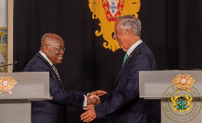 President Nana Addo Dankwa Akufo-Addo and Rebele de Sousa of Portugal