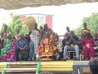 Otumfuo Osei Tutu II at the launch of the campaign