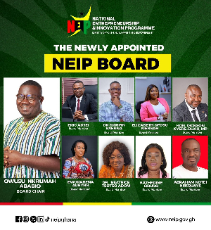 Abraham Neequaye forms part of the newly appointed NEIP board members